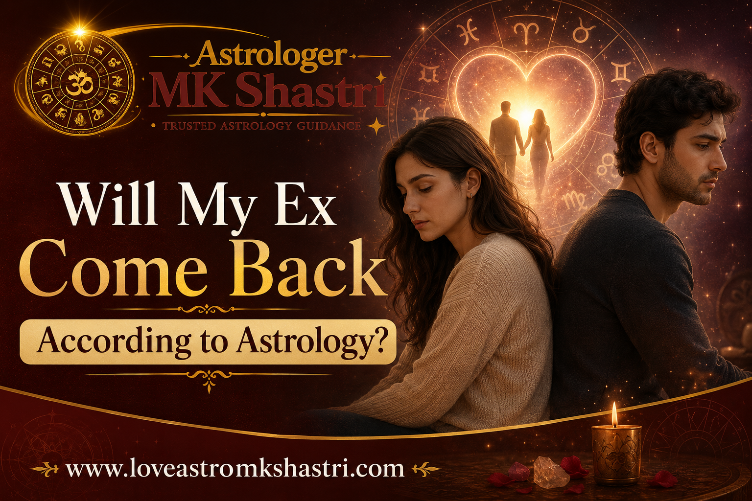 Will My Ex Come Back According to Astrology?