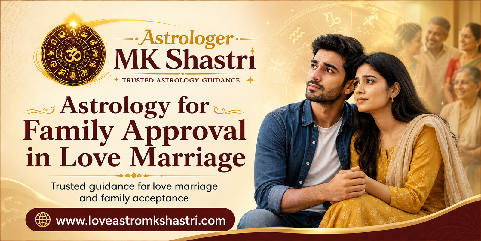 Astrology for Family Approval in Love Marriage