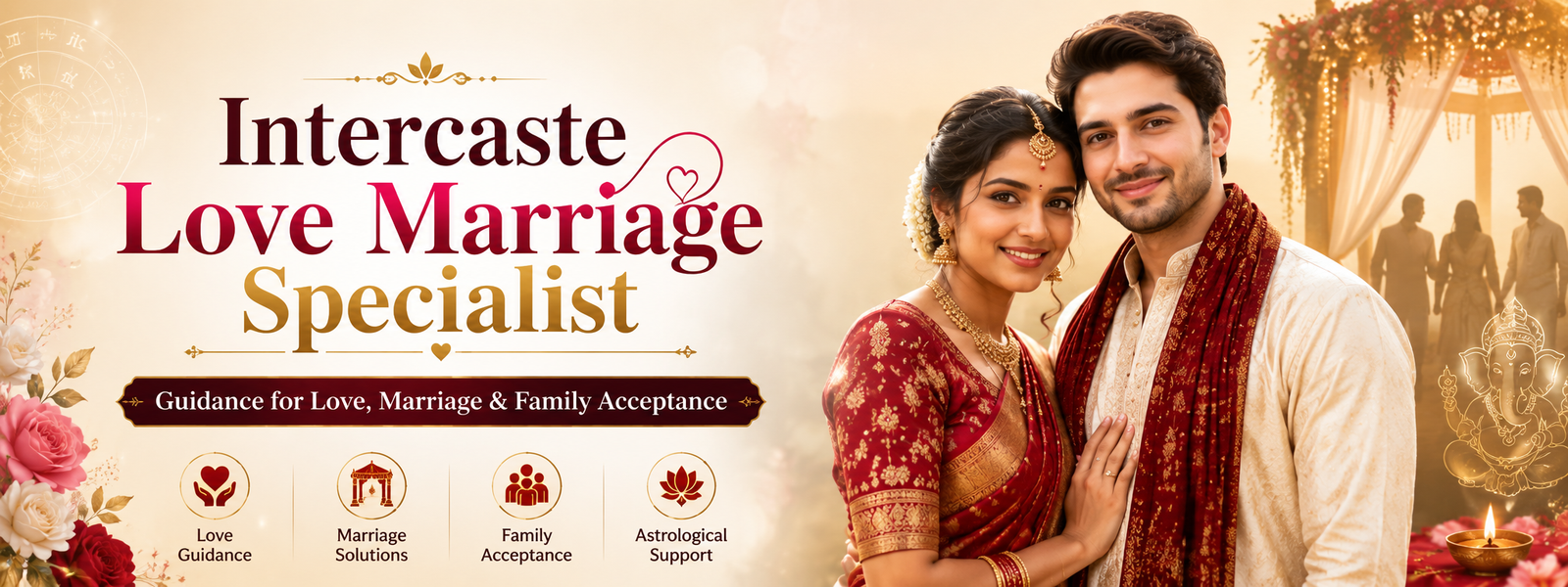 Intercaste Love Marriage Specialist