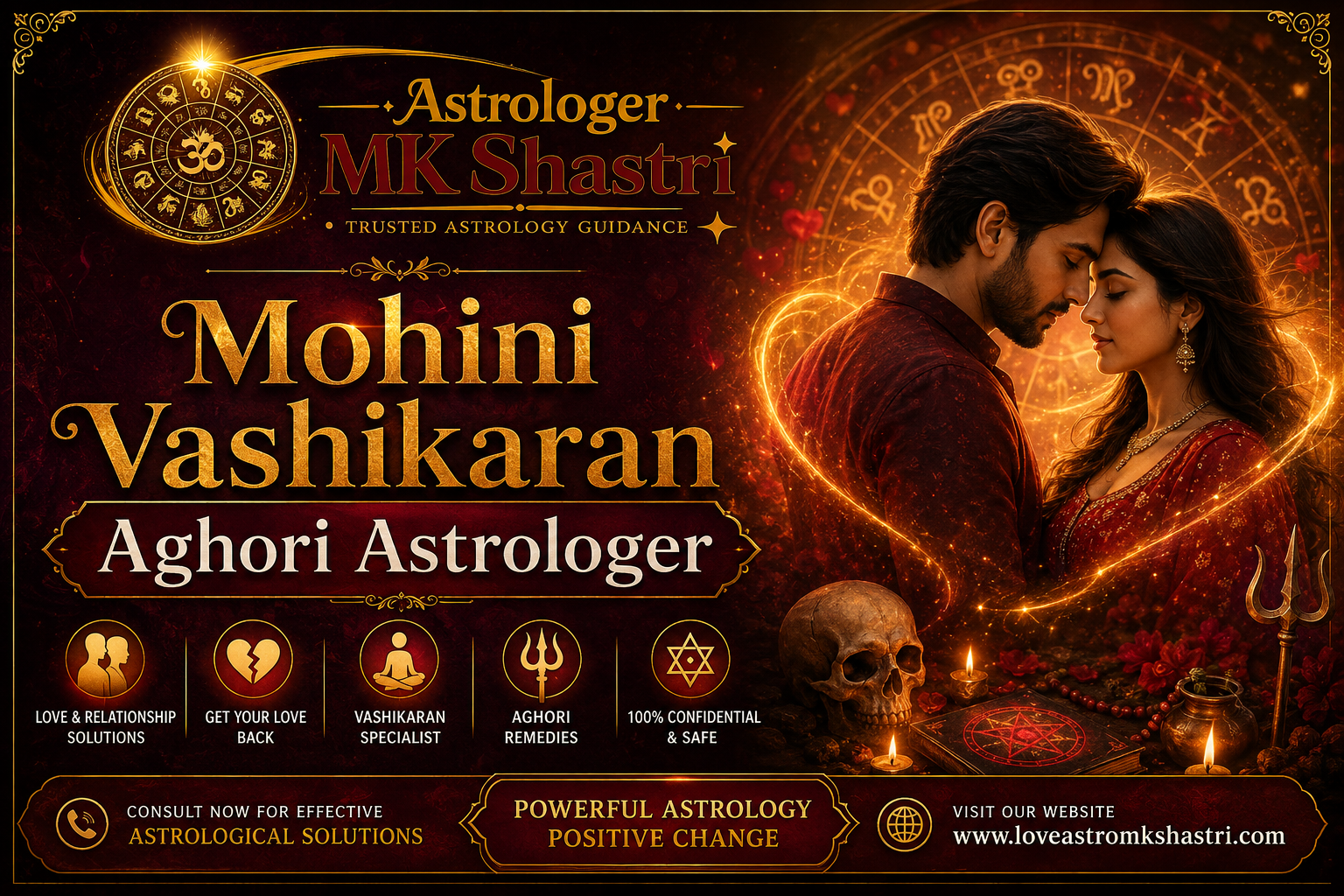 Mohini Vashikaran Aghori Astrologer