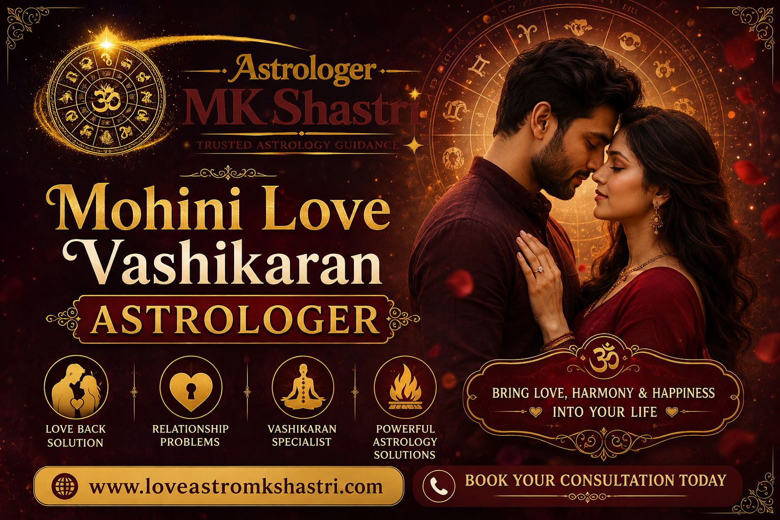 Mohini Love Vashikaran Astrologer
